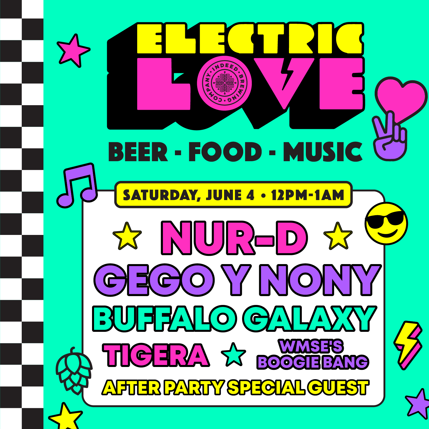 Electric Love - Indeed Brewing Milwaukee - June 4, 2022